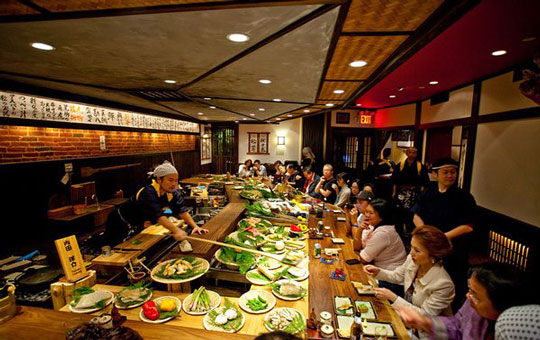 ресторан в Токио 'Robataya'